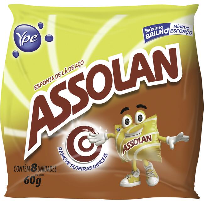 Lã de Aço Assolan 60g
