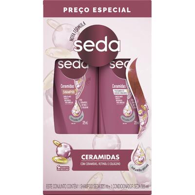 Kit Seda Shampoo + Condicionador S.O.S Ceramidas