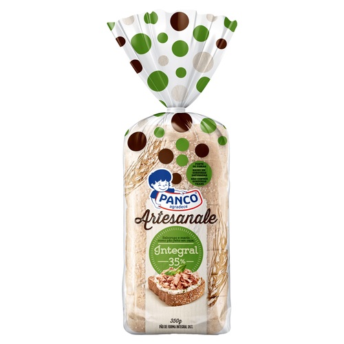 Pão Artesanale Panco Integral 350g