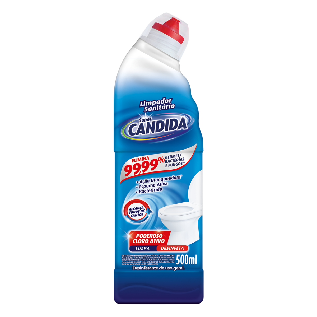 Limpador Sanitário Super Candida Squeeze 500ml