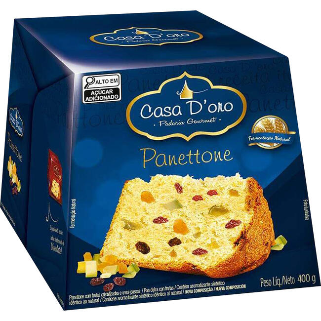 Panettone Casa D’oro Frutas 400g