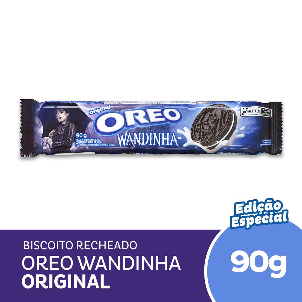 Biscoito recheado Oreo original 90g