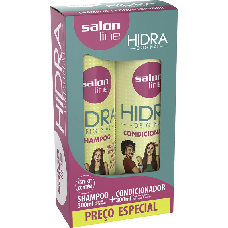 Kit Salon Line Shampoo + Condicionador Hidra