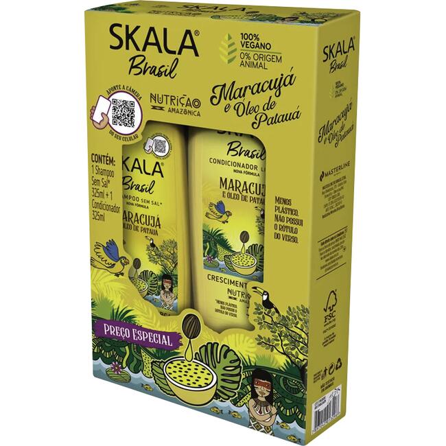Kit Skala Shampoo + Condicionador Maracujá