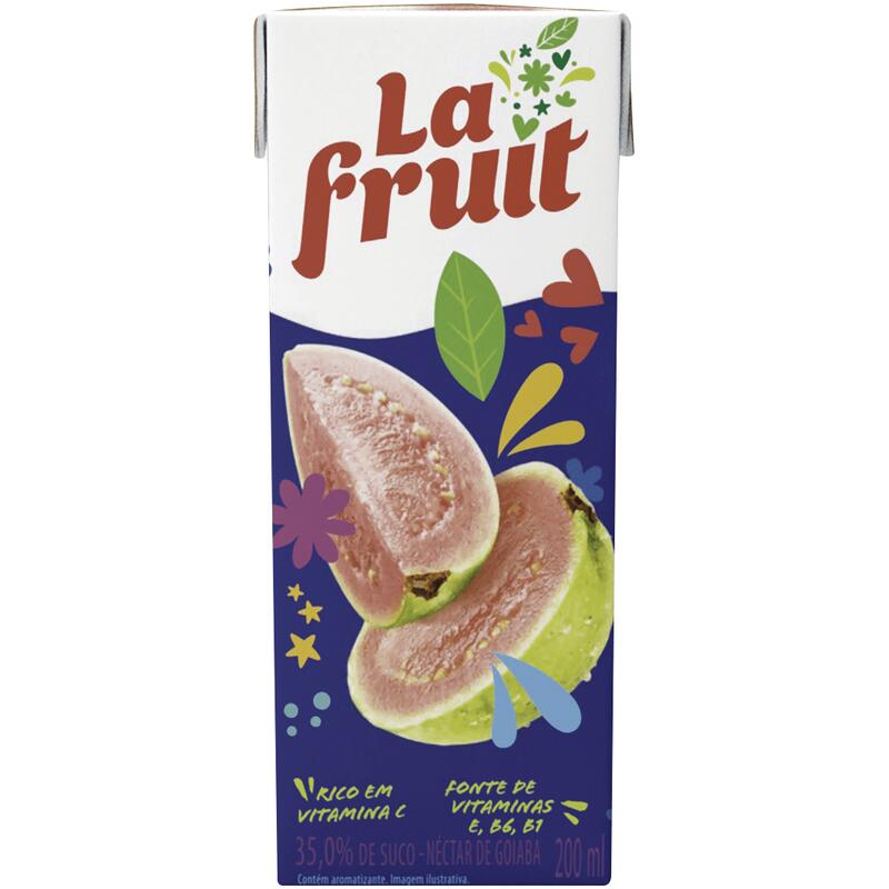Suco La Fruit Goiaba 200ml