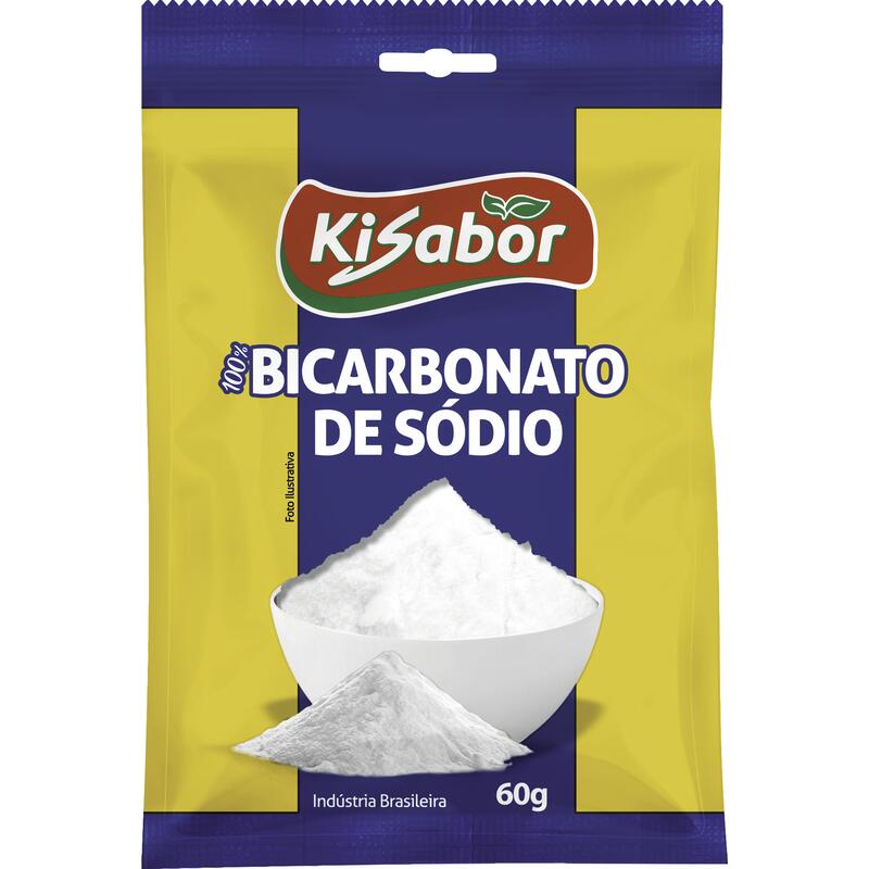 Bicarbonato de Sódio Kisabor 60g