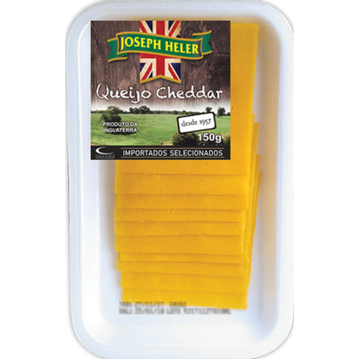 Queijo Cheddar Fatiado 150g