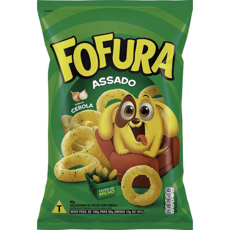Salgadinho Lucky Fofura Cebola 90g