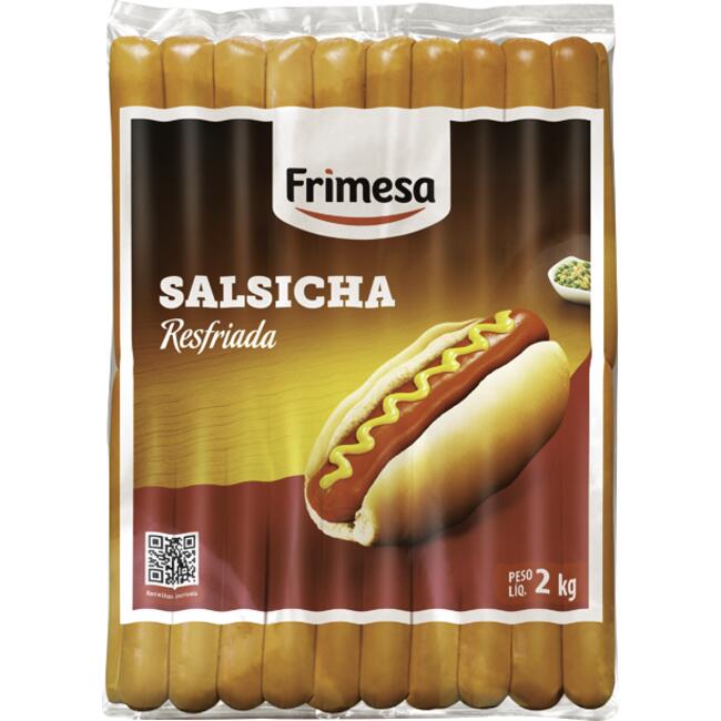 Salsicha Hot Dog Frimesa Resfriada 2kg