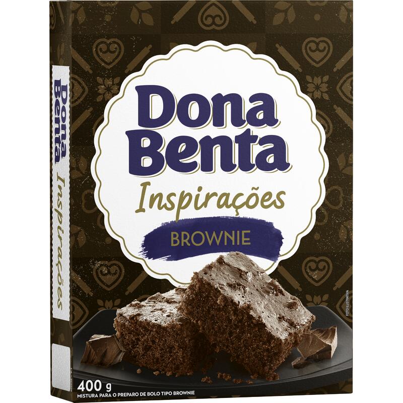 Mistura para Bolo Dona Benta Brownie 400g