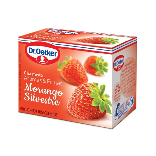 Chá Dr. Oetker Morango Silvestre 10g