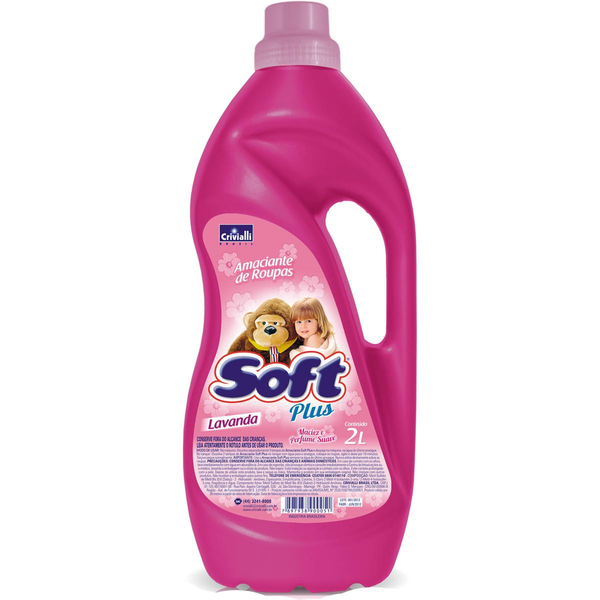 Amaciante Soft Plus Lavanda 2L
