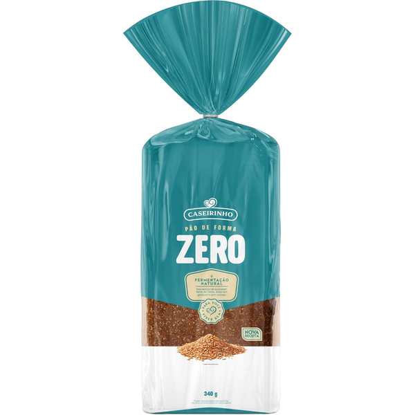 Pão de Forma Caseirinho 340g - Zero