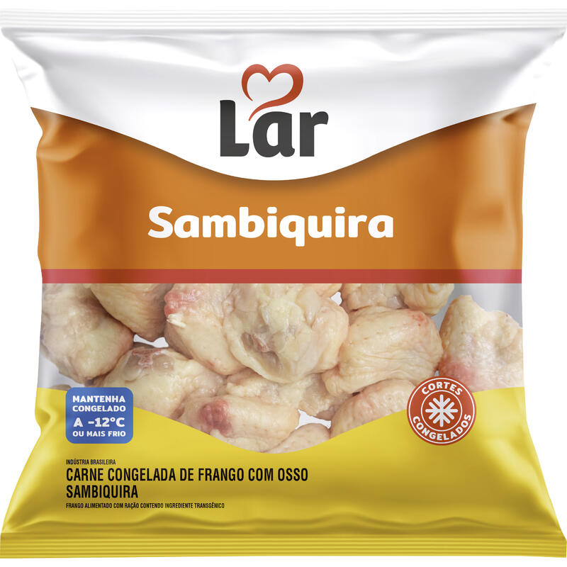 Sambiquira de Frango Lar Cong Preço por quilo no pacote