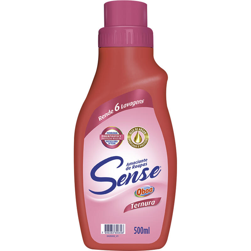 Amaciante de Roupas Sense Qboa Ternura 500ml