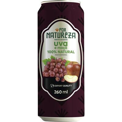 Suco Por Natureza Uva e Maçã 260ml