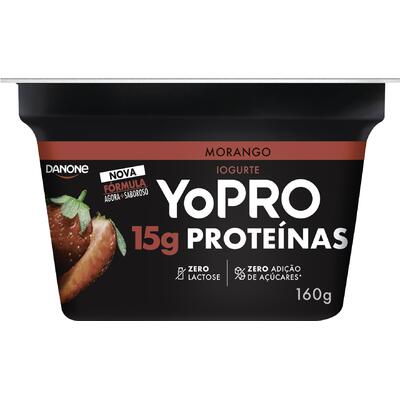 Iogurte YoPRO 15g de Proteínas Morango 160g