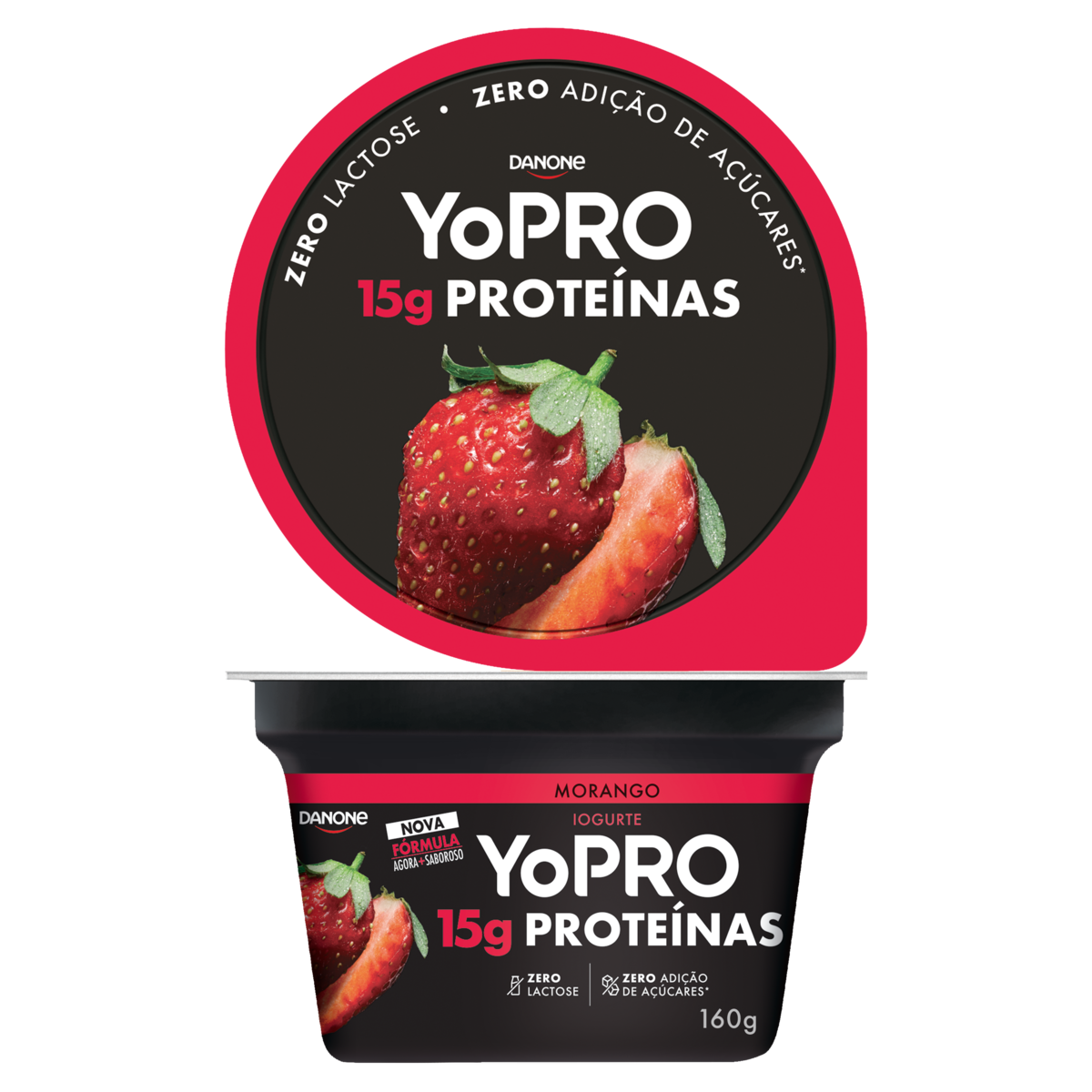 Iogurte YoPRO 15g de Proteínas Morango 160g