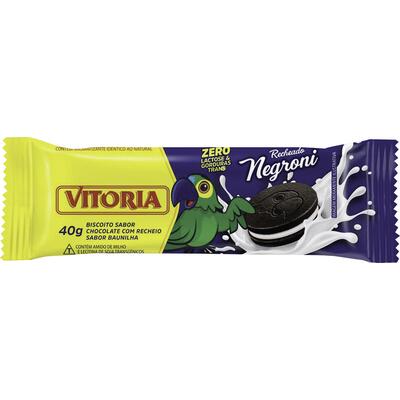 Biscoito Recheado Vitória Negroni 40g