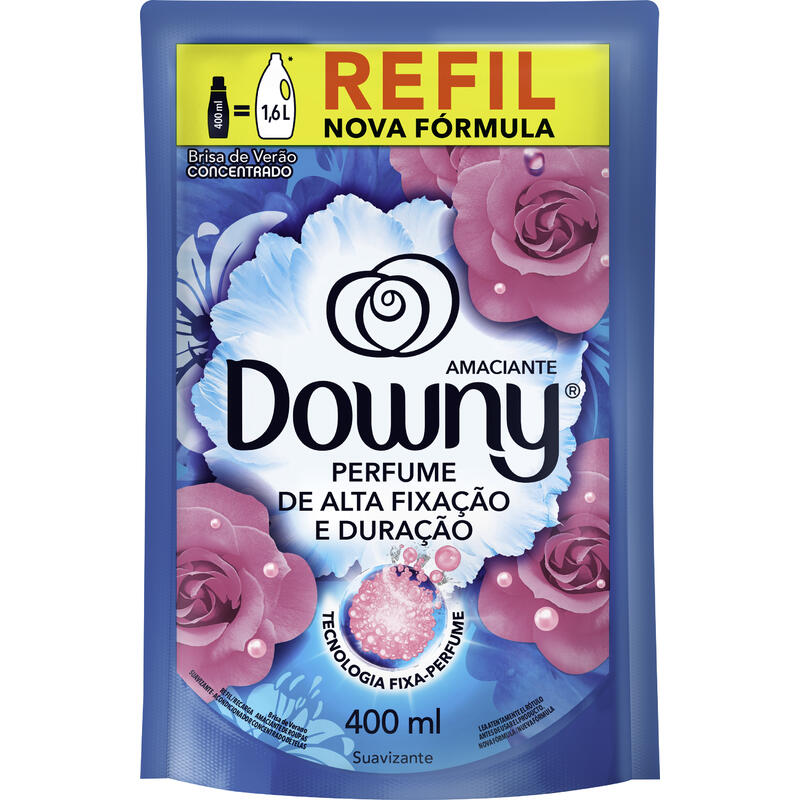 Amaciante Roupas Concentrado Downy Brisa de Verão 400ml