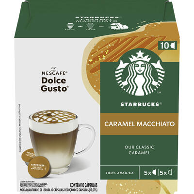Starbucks®  Caramel Macchiato By Nescafé® Dolce Gusto® - 10 Cápsulas