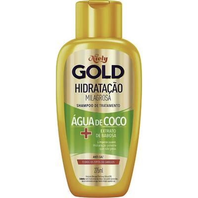 Shampoo NIELY GOLD Água De Coco 275ml