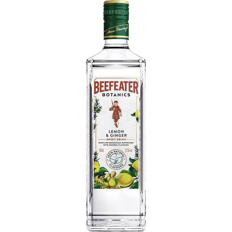 Bebida Mista Alcoólica Lemon & Ginger BEEFEATER Botanics 750ml