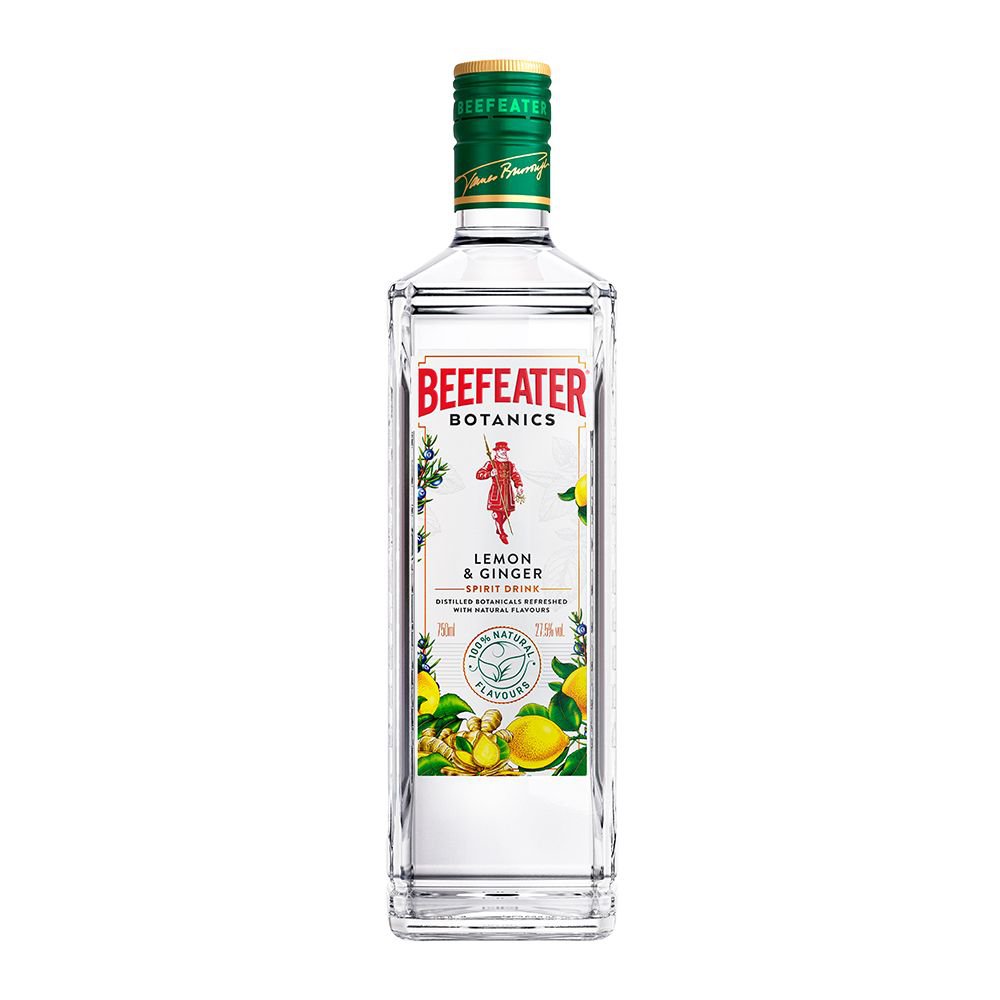 Bebida Mista Alcoólica Lemon & Ginger BEEFEATER Botanics 750ml