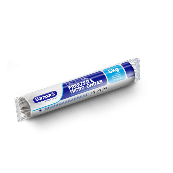 Embalagem para Freezer BOMPACK 5kg com 50 Unidades