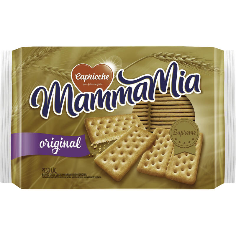 Biscoito Cracker Mamma Mia Original 301,5g