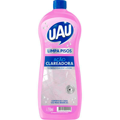 Limpa Pisos Uau Ação Clareadora 750ml