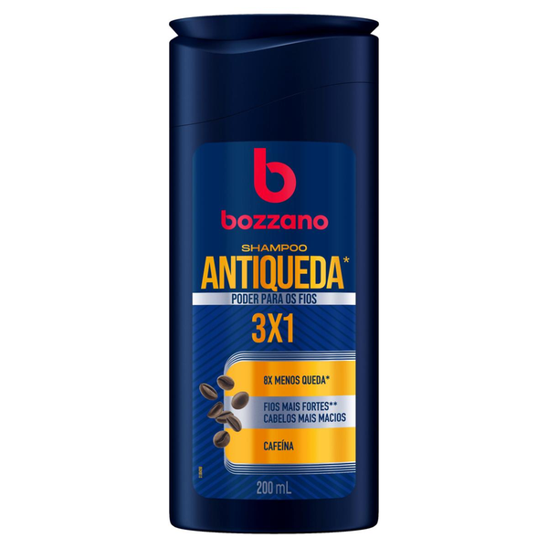 Shampoo Bozzano 200ml - Man - Antiqueda