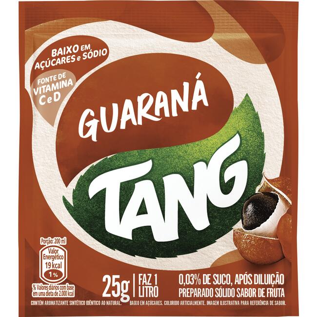 Refresco em Pó Tang Guaraná 25g