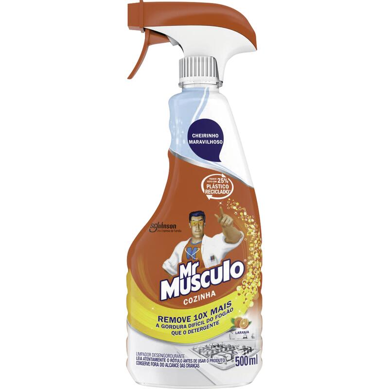 Desengordurante MR MÚSCULO Cozinha Laranja 500ml