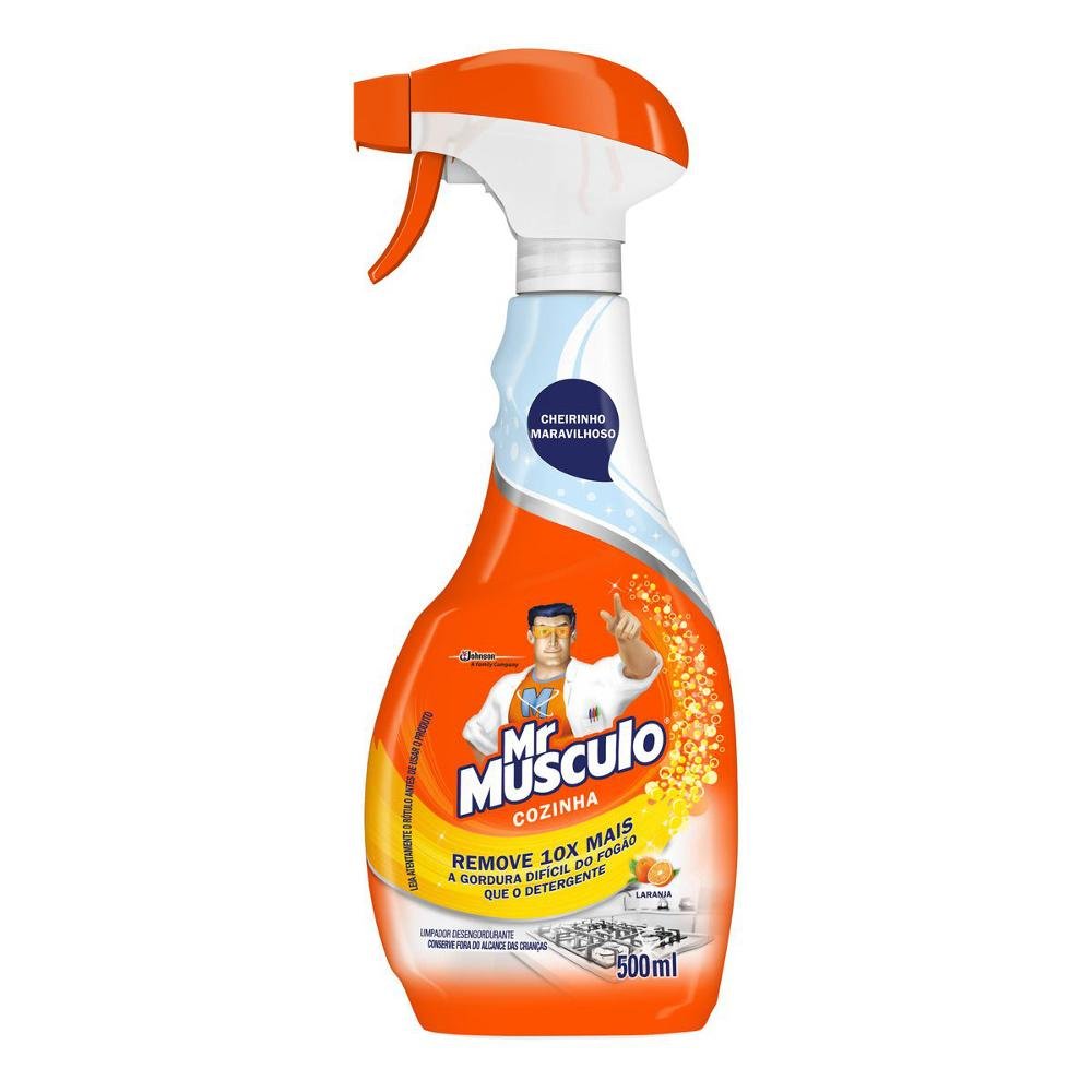 Desengordurante MR MÚSCULO Cozinha Laranja 500ml