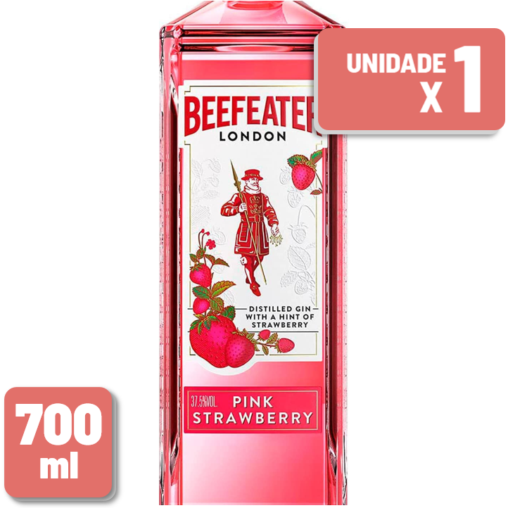 Gin Beefeater Pink Garrafa Vidro 700ml