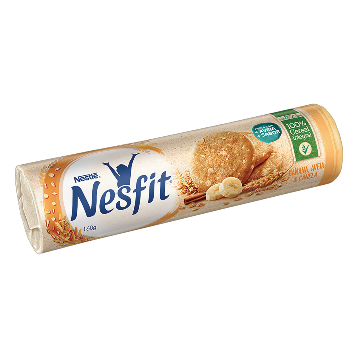 Biscoito Nesfit Banana, Aveia e Canela 160g