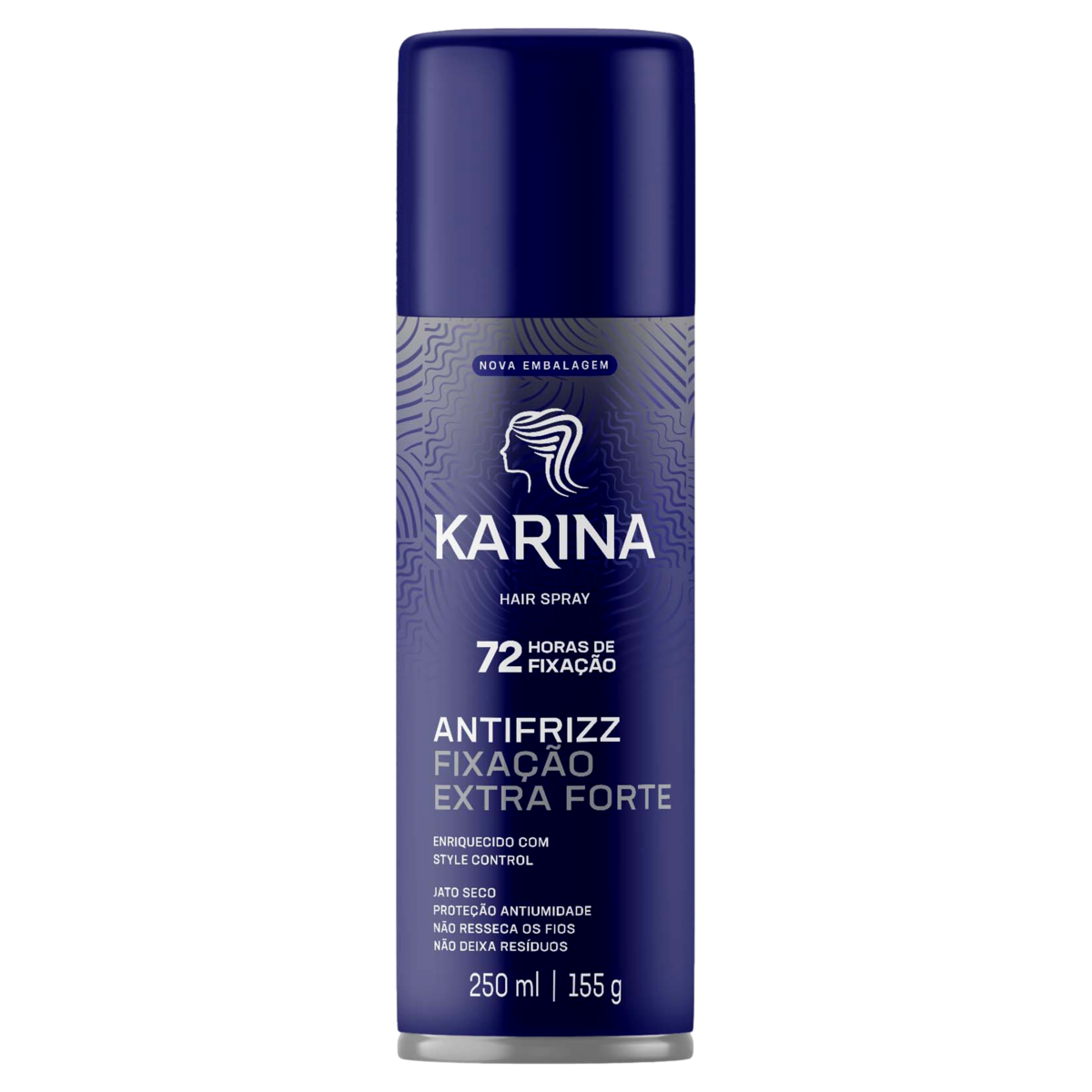 Hair Spray Jato Seco Extraforte Karina Frasco 250ml