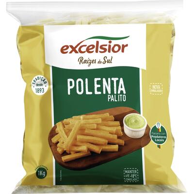 Polenta Palito Excelsior Congelada 1kg