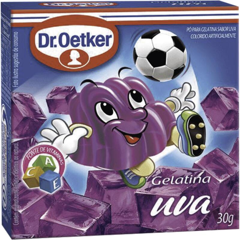 Gelatina Dr. Oetker Uva 30g