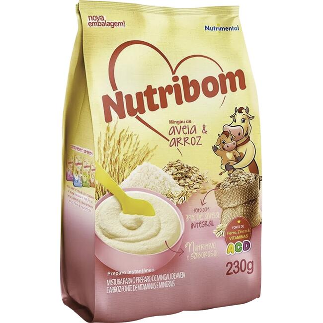 Mingau Nutribom Aveia 230g
