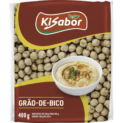 Grão-de-Bico Kisabor 400g