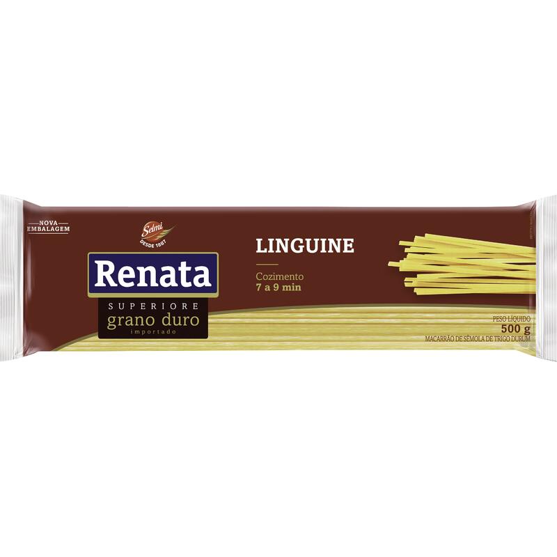 Massa Grano Duro Renata 500g - Linguine