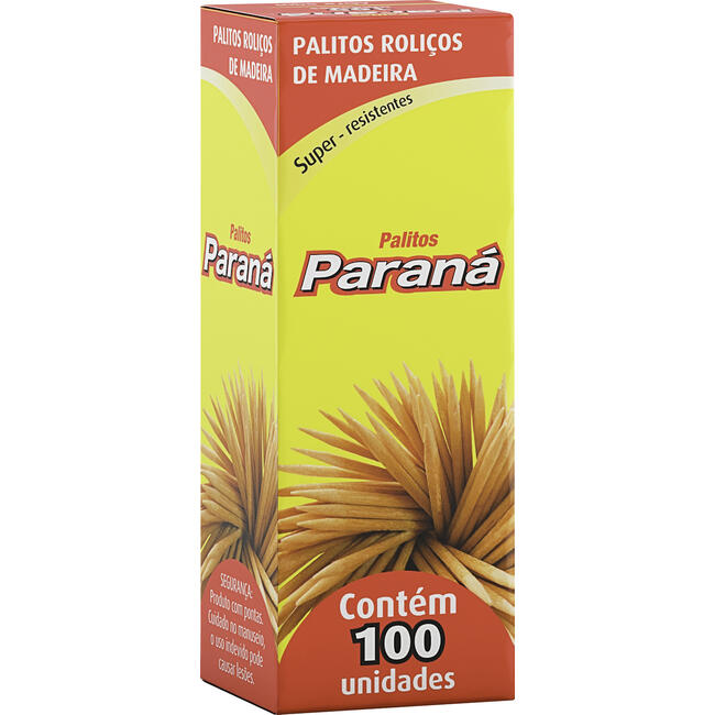 Palitos de Madeira Paraná 100un