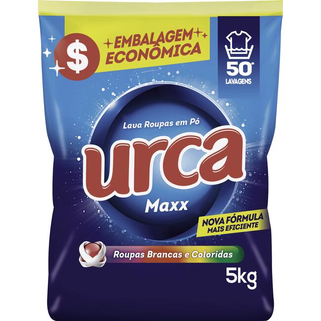 Detergente em Pó Urca Maxx 5kg