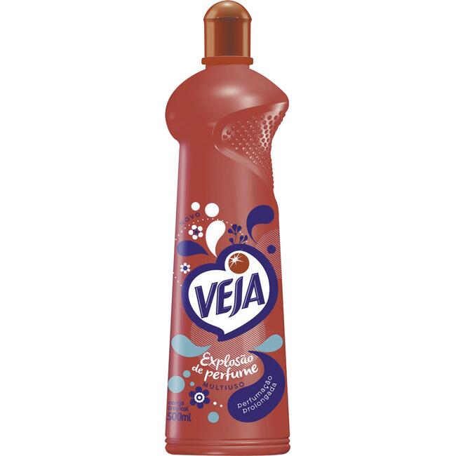 Limpador Multiuso Veja Explosão de Perfume Cereja Tropical 500ml