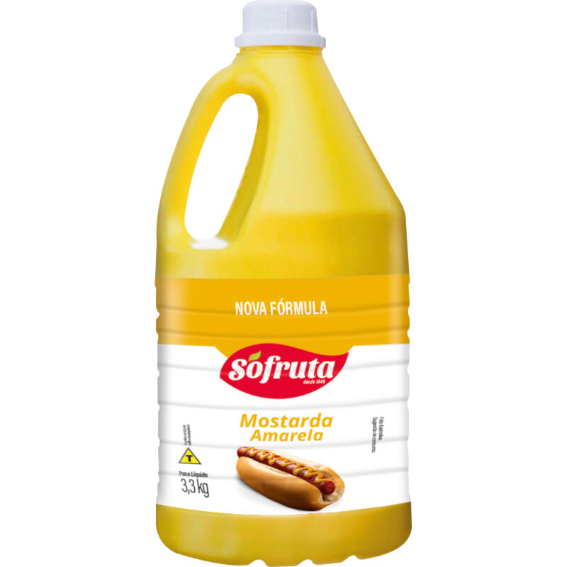 Molho de Mostarda Sófruta 3,3kg