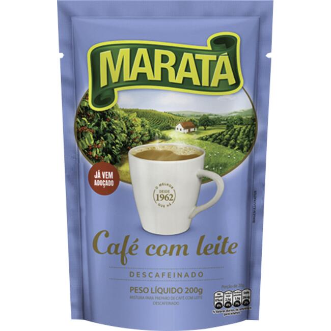 Café com Leite Maratá Descafeinado 200g