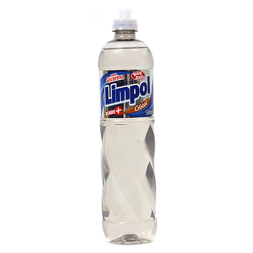 Detergente Líquido Cristal Limpol Squeeze 500ml