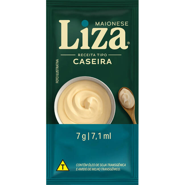 Maionese Caseira Liza 144x7g